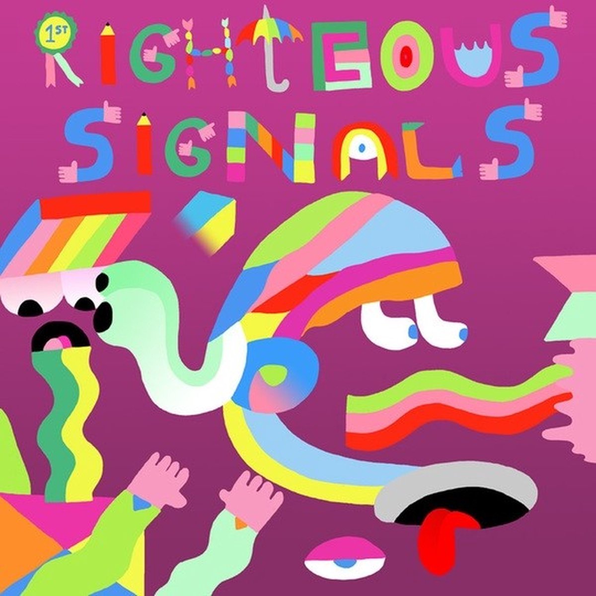 Gay Against You - Righteous Signal, Sour Dudes (LP)