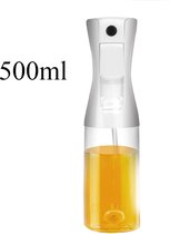 Kosmos - Olijfolie Spray Fles - Oliespray - Oliefles - BBQ Accesoires - Cooking Spray - Kamperen - 500ml - Wit