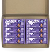 Milka Milk box - 8 pièces - Paquet film - Paquet cadeau - Boîte aux lettres - Cadeau Saint Valentin