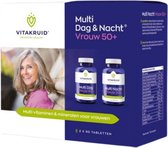 Vitakruid - Multi dag & nacht vrouw 50+ 2 x 90 tabletten - 180 Tabletten