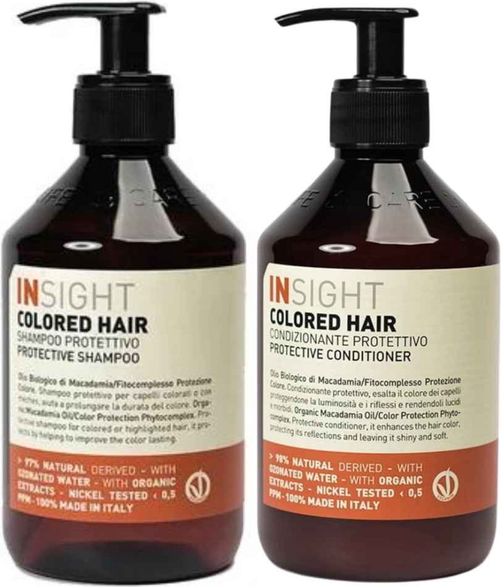 Insight - Colored Hair Protective Set - 400 + 400 ml