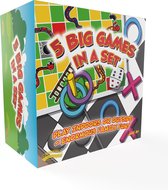Traditional Garden Games - 5 Big Games in One Set - Spelpakket voor buitenspelen: 5 leuke spelen in 1 set - Geschikt vanaf 3 Jaar