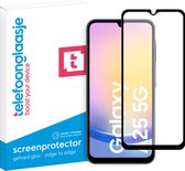 Telefoonglaasje Screenprotectors - Geschikt voor Samsung Galaxy A25 5G - Volledig Dekkend - Gehard Glas Screenprotector - Geschikt voor Samsung Galaxy A25 5G - Beschermglas