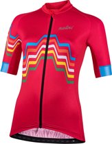 Nalini - Dames - Fietsshirt - Korte Mouwen - Wielrenshirt - Fucsia - NEW BEIJING2008 - XXL