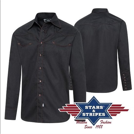 Stars & Stripes - Western Shirt - Jack black - Maat S