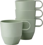 Mug Mepal Silueta – 4x 300 ml – Tasse à café – Sauge nordique