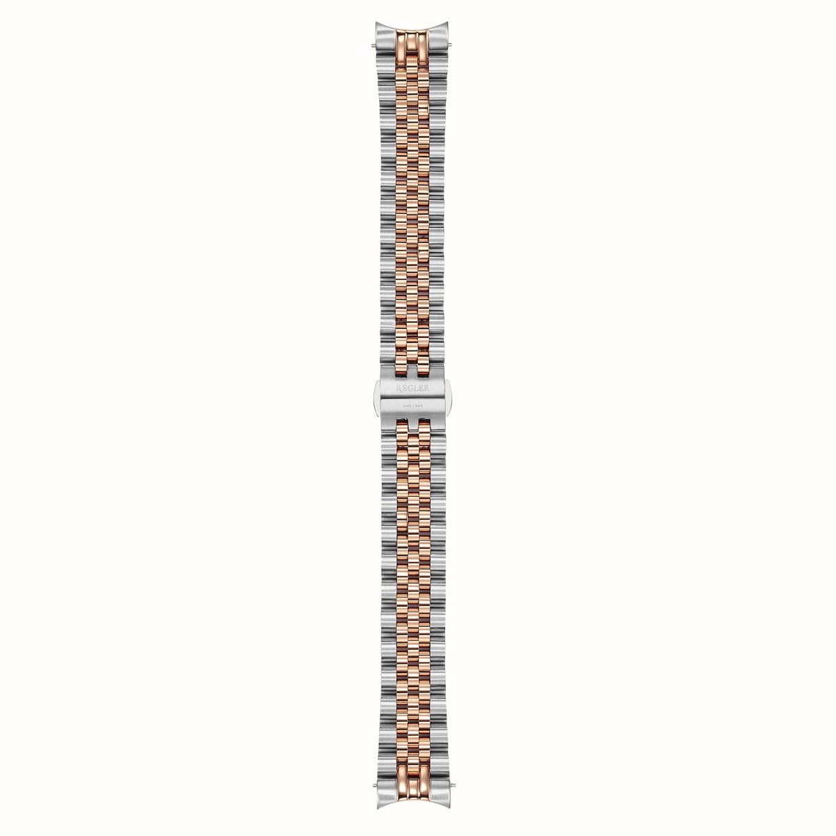 Régler Infinité Horlogeband Staal Tweekleurig Zilver\Roségoud