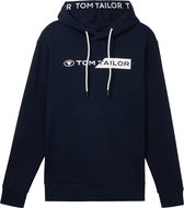TOM TAILOR printed hoodie Heren Trui - Maat XXXL