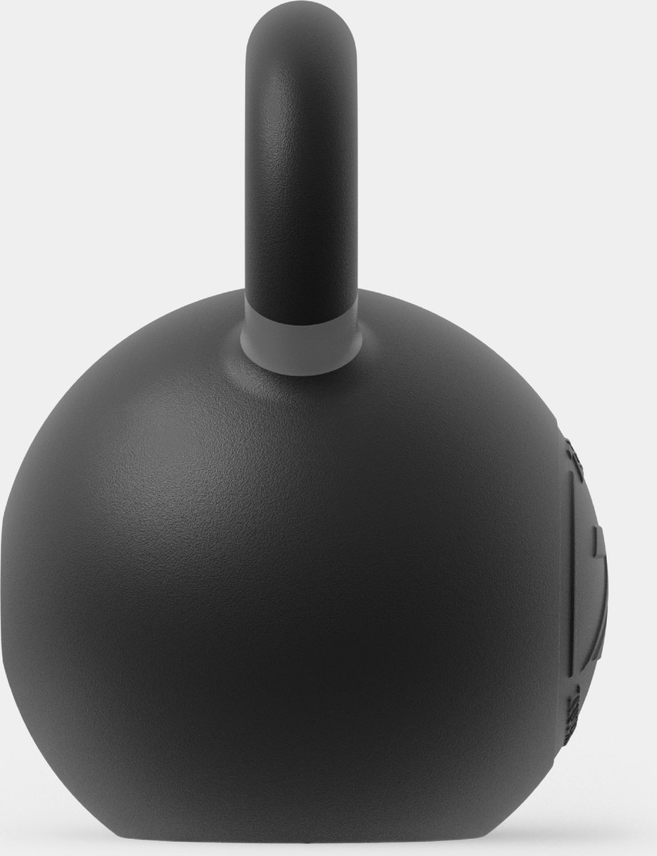 ZEUZ Kettlebell 36 KG – Gewichten voor Fitness & CrossFit - Conditie & Krachttraining – Gietijzer – Donkergrijs – foto 5