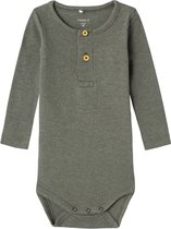 Name It Romper Kab Button Dusty Olive 68