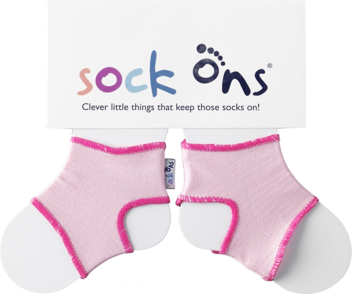 Sock Ons - Babysokjes 6-12 mnd - Roze - Sock Ons