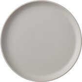 Assiette petit-déjeuner Mepal Silueta – 23 cm – Assiettes de camping – Blanc nordique