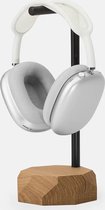 Oakywood Headphones Stand - Massief Eiken - Echt Hout Koptelefoon Standaard Houder - Stijlvol Clean Desk Design