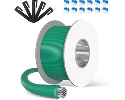 100m perimeterdraad grensdraad voor robotmaaier + 300 grondpinnen + 10 kabelconnectors