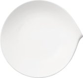 Assiette plate Villeroy & Boch Flow - 28 cm x 27 cm - Blanc