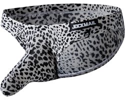 Heren slip luipaard - Gesloten slurf - Erotische string - Pouch