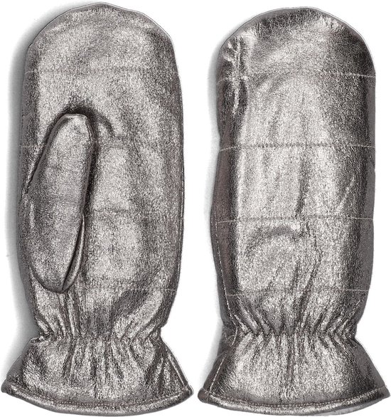 Notre-V Zaw-bo-247 Handschoenen Dames - Zilver - Maat M/L