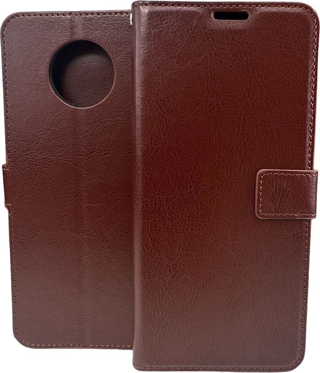 Portemonnee Book Case Hoesje Geschikt voor: Nokia G50 - bruin
