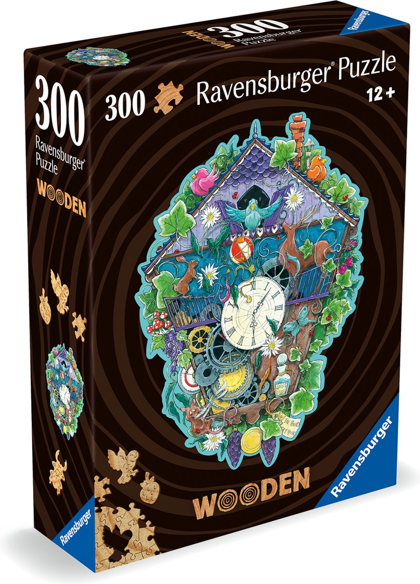 Houten puzzel: Cuckoo Clock 300 stukjes