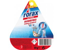 Krachtkorrels voor een verstopte afvoer - 1x 60gr - Haaroplosser - Lost vet van zeep op - Vrije afvoer - 1 Portiepak - Verwijdert nare geurtjes
