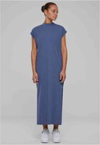 Urban Classics - Long Extended Shoulder Maxi lange jurk - XL - Blauw