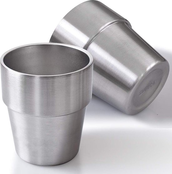 RVS Tumbler 10oz Metalen Tumbler Dubbelwandige Drinkbeker Voor Bol rvs-tumbler-10oz-metalen-tumbler-dubbelwandige-drinkbeker-voor-bol