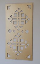 W-4 Paneel wanddecoratie type (4) - unieke wanddecoratie - 60 x 30 cm