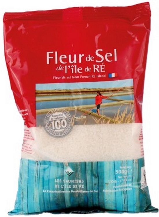 Fleur de sel Les Sauniers de l'Ile de Ré 500 g