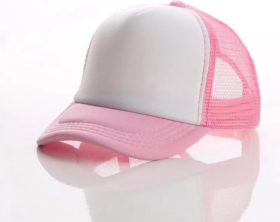 Go Go Gadget - "New Age Devi - Roze Trucker Cap - Streetwear Mesh Baseball Cap, Verstelbare Snapback"