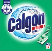 Calgon Wasmiddel tabs Hygiëne+ - anti kalk - 17 tabs