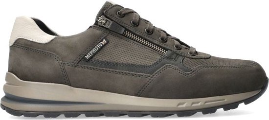 Mephisto Bradley - heren sneaker - grijs - maat 40.5 (EU) 7 (UK)