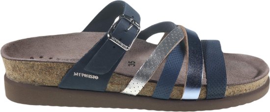 Mephisto Huleda - sandale pour femme - bleu - taille 42 (EU) 8 (UK)