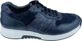 Gabor rollingsoft sensitive 76.948.56 - dames rollende wandelsneaker - blauw - maat 37 (EU) 4 (UK)