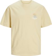 Jack & Jones t-shirt jongens - geel - JORcasablanca - maat 128