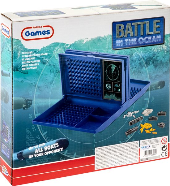 Grafix Battle In The Ocean Jeu de bataille navale - jeu de stratégie | jeu de réflexion