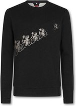 Sweater Le Patron, Antracietgrijs, Les Coureurs - Maat XS