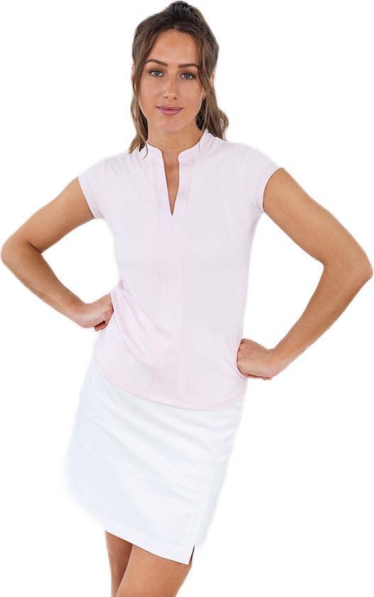 Func Factory dames Poloshirt Ace zacht roze maat 40 van Func Factory — afbeelding 3