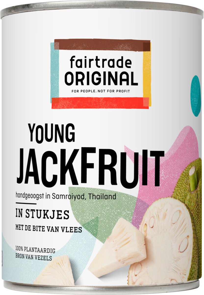 Fairtrade Original Young Jack Fruit - 3 x 565 gr - Voordeelverpakking
