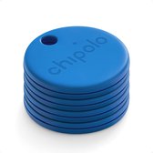 Chipolo One - Bluetooth Tracker - Keyfinder Sleutelvinder - 4-Pack - Blauw