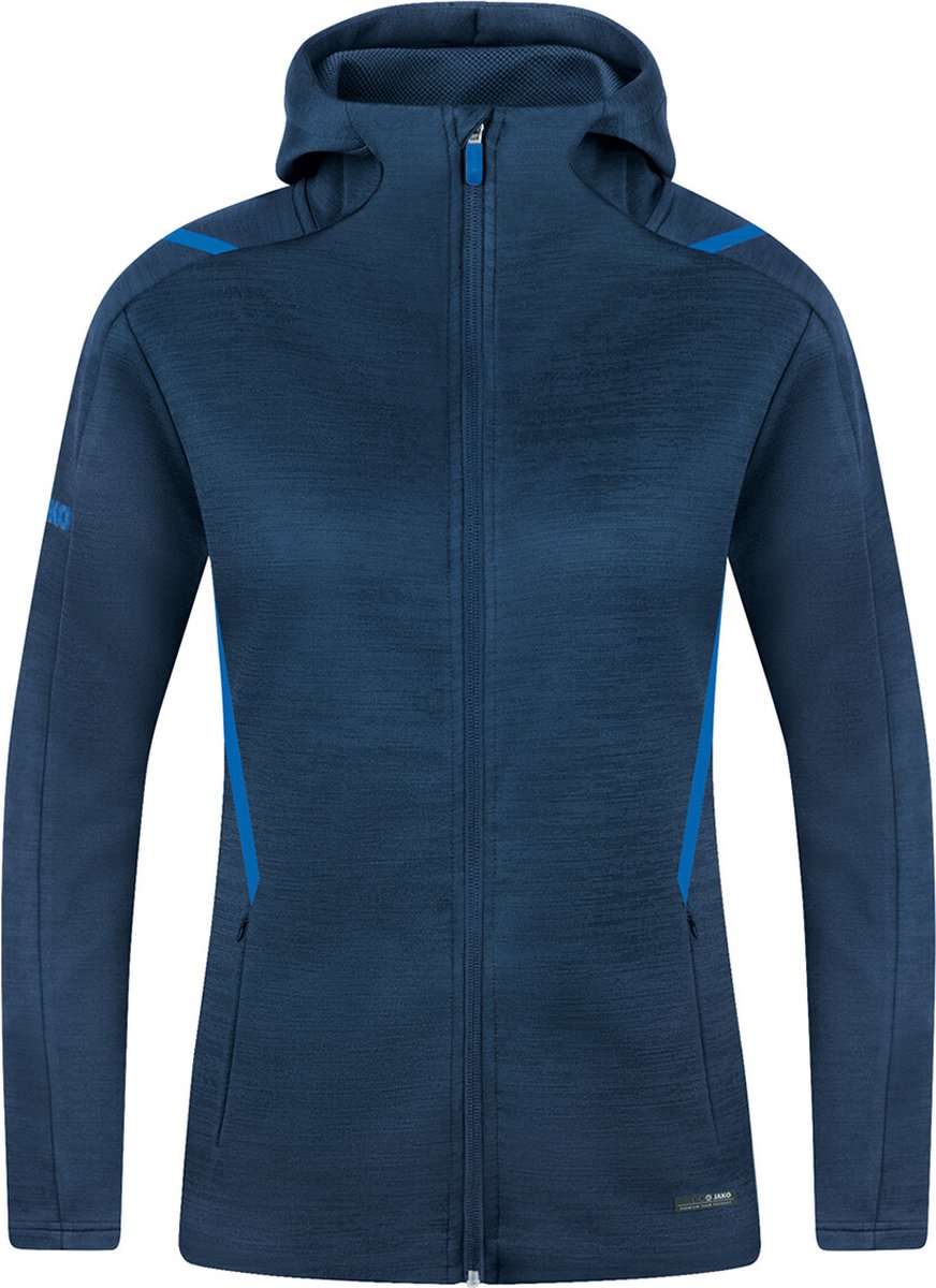 Jako - Casual Zip Jacket Challenge Women - Blauw Vest-34