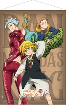 The Seven Deadly Sins - Ban, Meliodas & King - Wall Scroll - 50 x 70 cm - Anime Poster