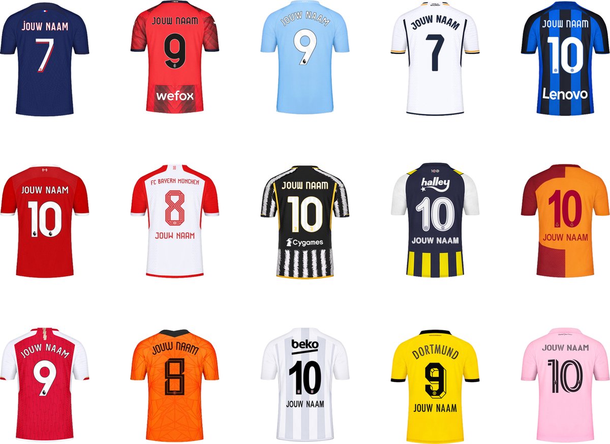 Personalized Voetbalshirt Sleutelhanger: Draag Je Passie Altijd Bij Je!"