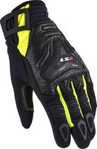 LS2 Handschoenen LS2 All Terrain Lady zwart / fluor geel maat L - motor handschoenen - scooter handschoenen