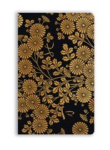 Flame Tree Soft Touch Journals- Uematsu Hobi: Box Decorated with Chrysanthemums (Soft Touch Journal)