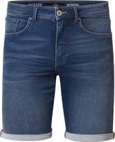 Petrol Industries - Heren Jackson Jogg Denim Short Luau - Blauw - Maat XL