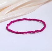 Leerella Magnifique bracelet de Perles en perles violet – Cadeau Perfect pour les anniversaires, la Saint-Valentin, la fête des mères et plus encore ! Choisissez parmi 17 superbes options de couleurs ! » 21 cm