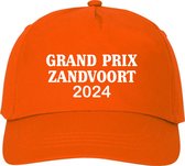 Cap - Pet Grand Prix Zandvoort - Unisex - Oranje met Wit