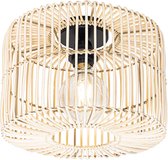 QAZQA maud - Oosterse Plafondlamp - 1 lichts - Ø 30 cm - Naturel - Woonkamer | Slaapkamer | Keuken