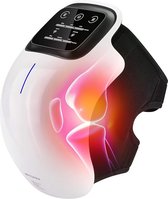 Draadloze kniestimulator, krachtige op batterijen gebaseerde infrarood diepe warmte kniegewrichtspijnverlichting, laser- en vibratietherapie voor artritis, zwellingsstijfheid, uitgerekte ligamenten en spierletsel