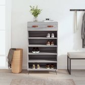 Armoire à chaussures Noir 30x35x105 cm Bois d'ingénierie - Armoire À